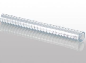 Furtun de absorbtie si refulare din PVC cu insertie metalica , transparent D 100mm