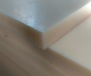 Placa poliamida PA6 C natural dimensiunea 16x1000x1000 mm (alba)
